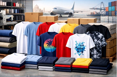 Why Indian T-Shirt Manufacturers Are Preferred by Global Buyers